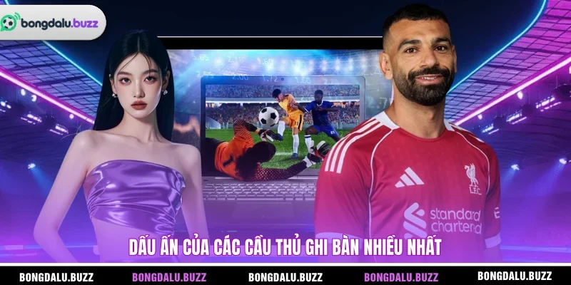 Dấu ấn của các cầu thủ ghi bàn nhiều nhất