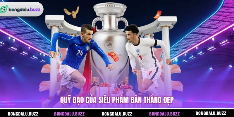 Quỹ đạo của siêu phẩm bàn thắng đẹp