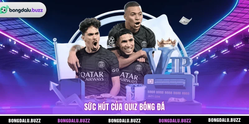 Sức hút của Quiz bóng đá